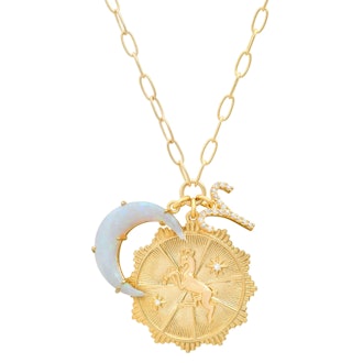 TAI zodiac charm pendant necklace