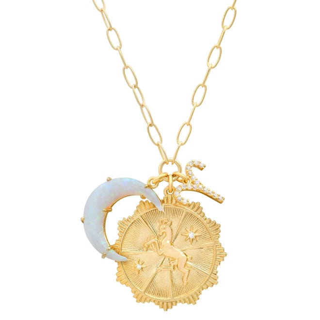 TAI zodiac charm pendant necklace