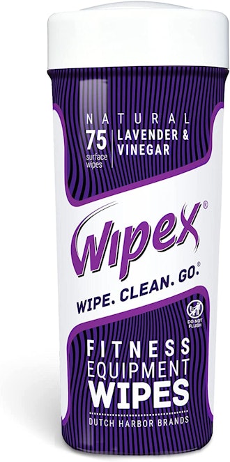 Keep these natural cleaning wipes next to your Peloton accessories to easily clean your Peloton bike...