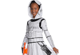 A flowy dress costume is the perfect hot weather Halloween costume for kids.