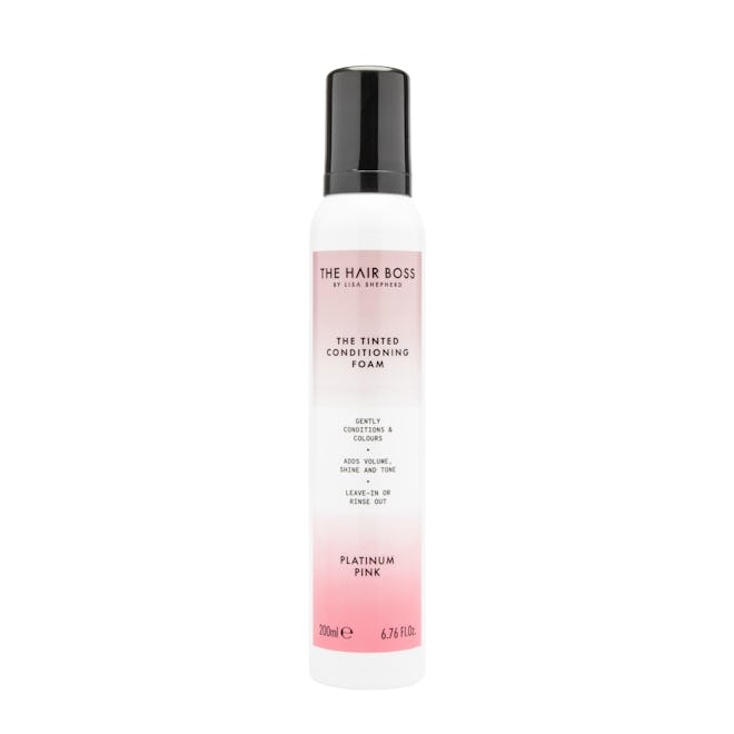 The Hair Boss By Lisa Shepherd The Tinted Conditioning Foam Platinum Pink