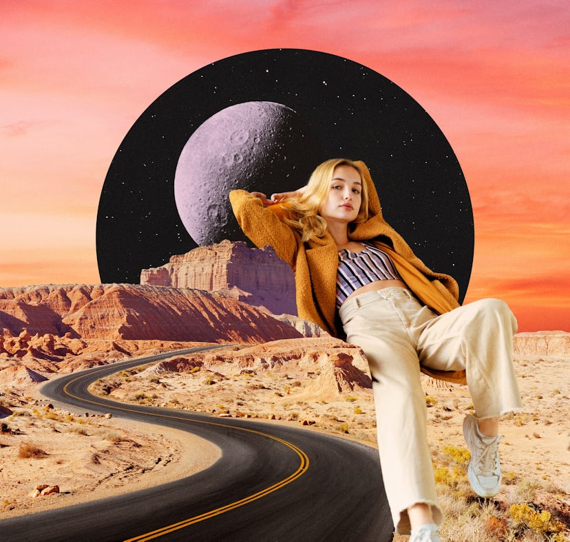 Young woman posing for your September 2022 monthly horoscope for every zodiac sign.