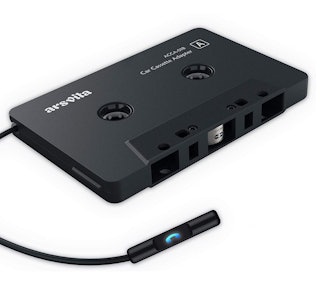 This Arsvita option is the best Bluetooth cassette adapter with a built-in mic for taking calls.