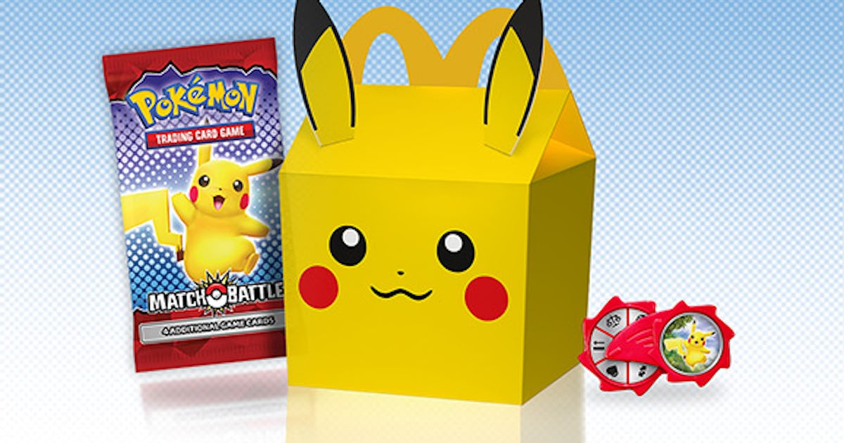 Pokemon TCG 25th Anniversary McDonald's Happy Meal Special Booster