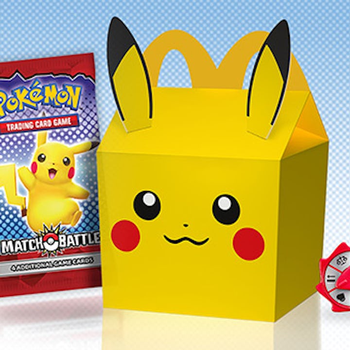 A Pikachu Happy Meal box that comes complete with everything a fan needs to play the TCG are coming ...