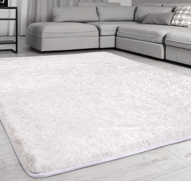 Signature Loom Fluffy Shaggy Area Rug 3x5