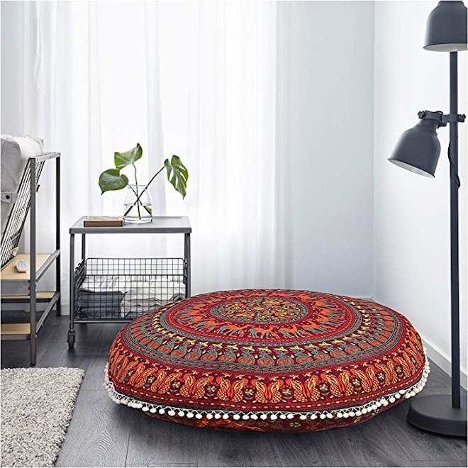 My Dream Carts Pouf Floor Pillow Cover 