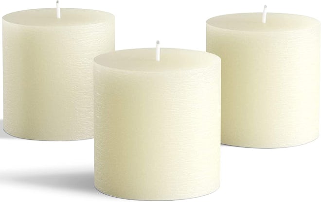 Melt Candle Company Pillar Candles (Set of 3)