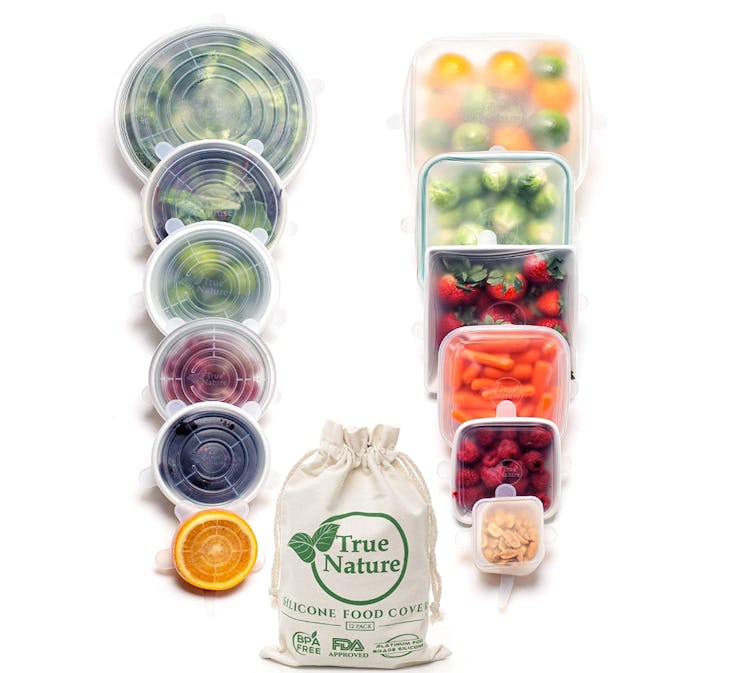 True Nature Silicone Food Covers (12-Pack)