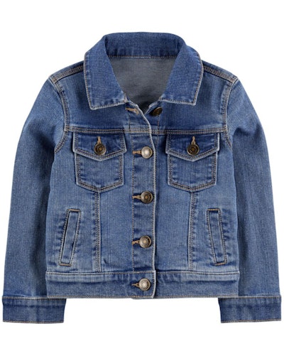 This baby girl denim jacket is part of the Carter's Labor Day sale.