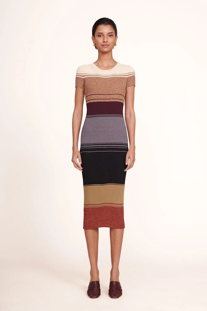Colleen Dress Sahara Stripe