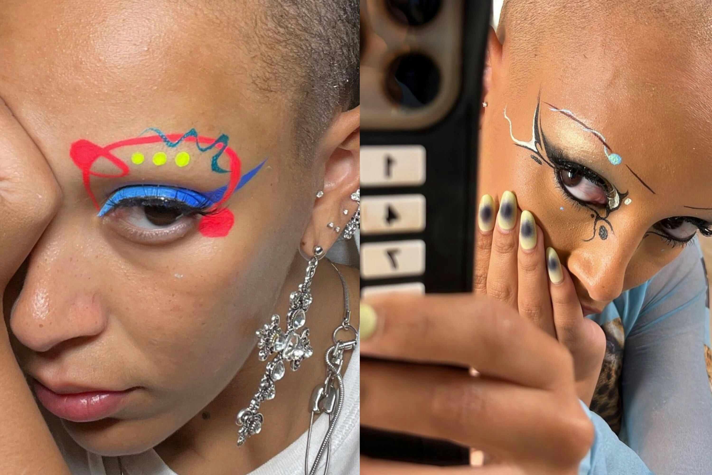 Doja Cat's NoEyebrow Makeup Looks Are Off The Charts