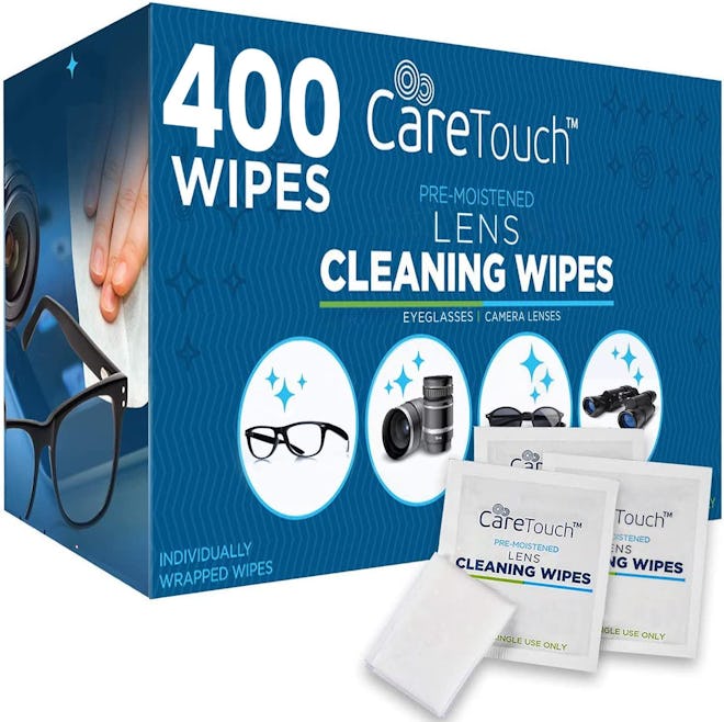 Care Touch Lens Wipes (400-Pieces)