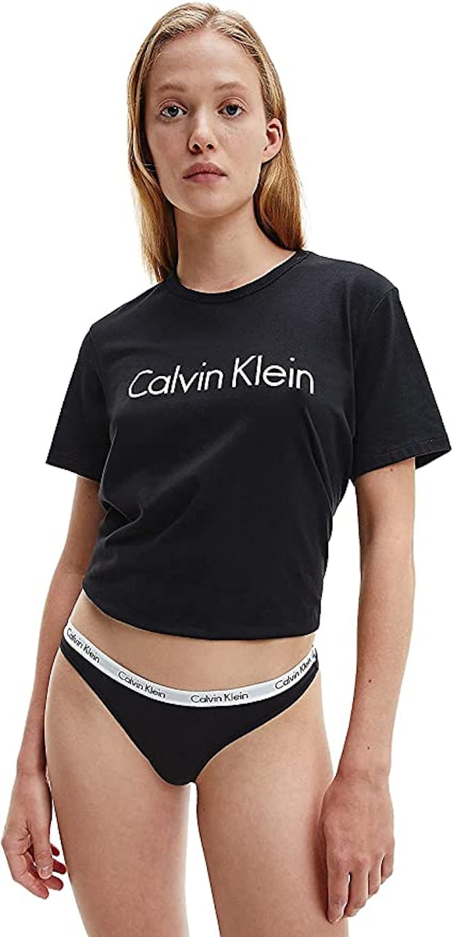 Calvin Klein Carousel Logo Cotton Thong Multipack