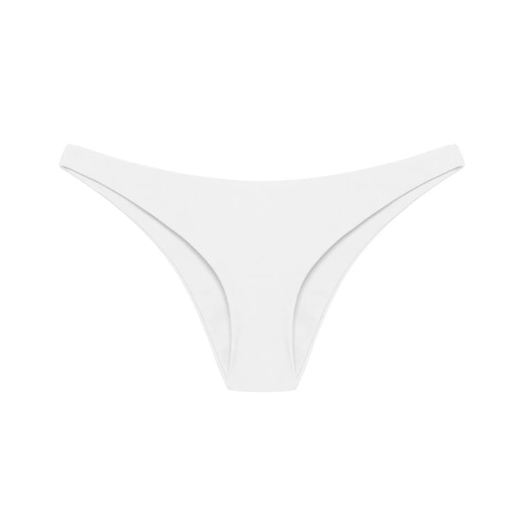 JADE Swim white bikini bottom