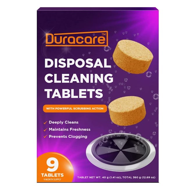 Duracare Garbage Disposal Cleaner and Deodorizer Tablets (9-Pack)