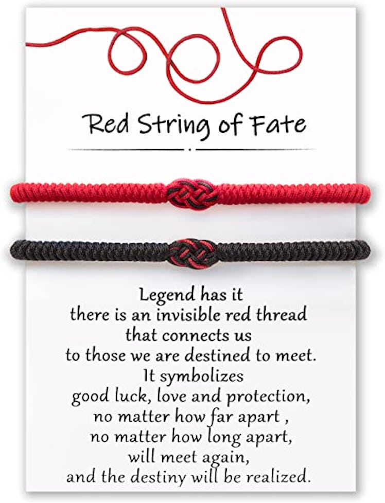 DESIMTION Red String of Fate Couples Bracelets