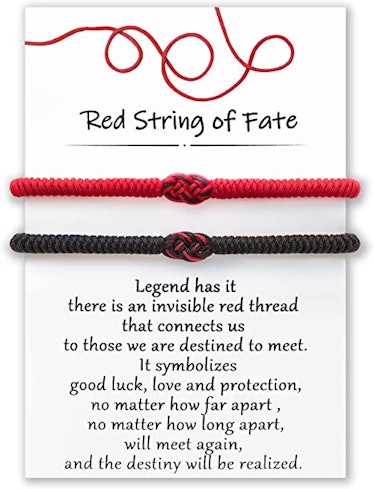 DESIMTION Red String of Fate Couples Bracelets