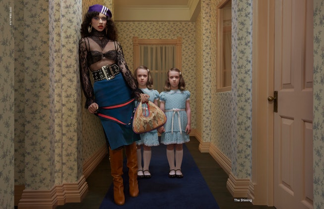 Gucci's recreated scene from 'The Shining'