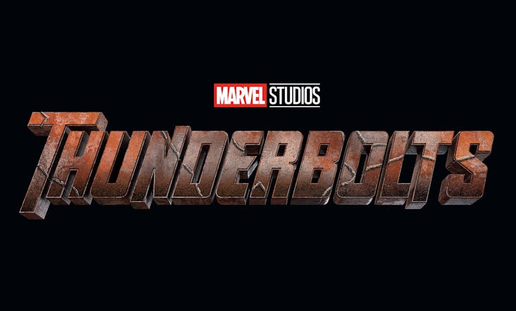 Marvel's official Thunderbolts movie logo