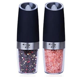 CHEW FUN Electric Salt and Pepper Grinder Set