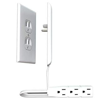 Sleek Socket Outlet Concealer Extension Cord