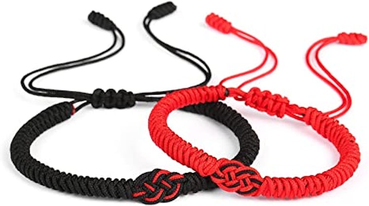 Red/Black Couples Matching Bracelets