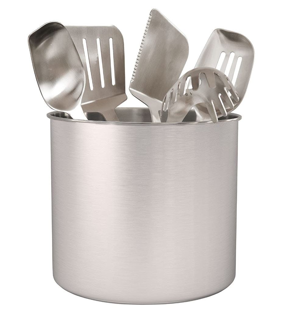Estilo Stainless Steel Jumbo Utensil Holder