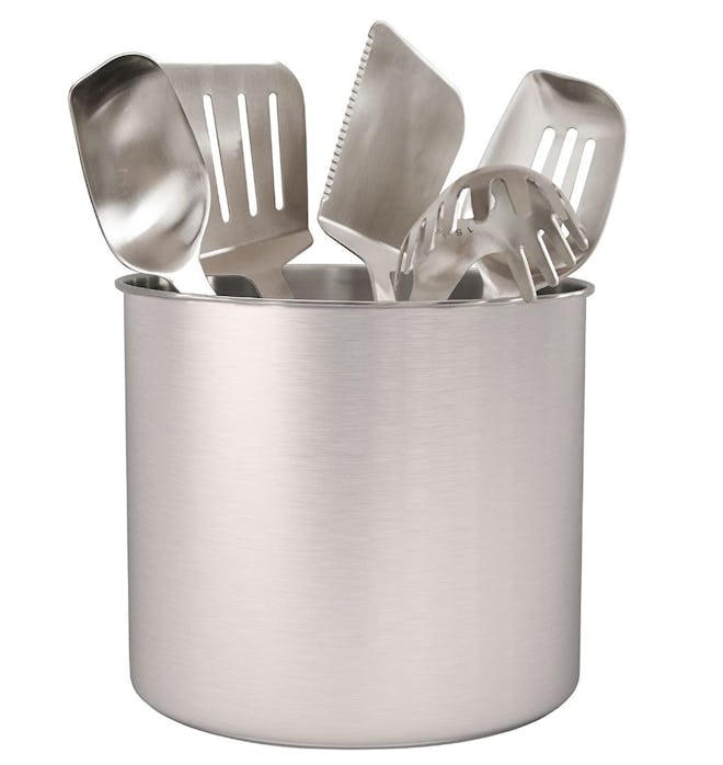 Estilo Stainless Steel Jumbo Utensil Holder 