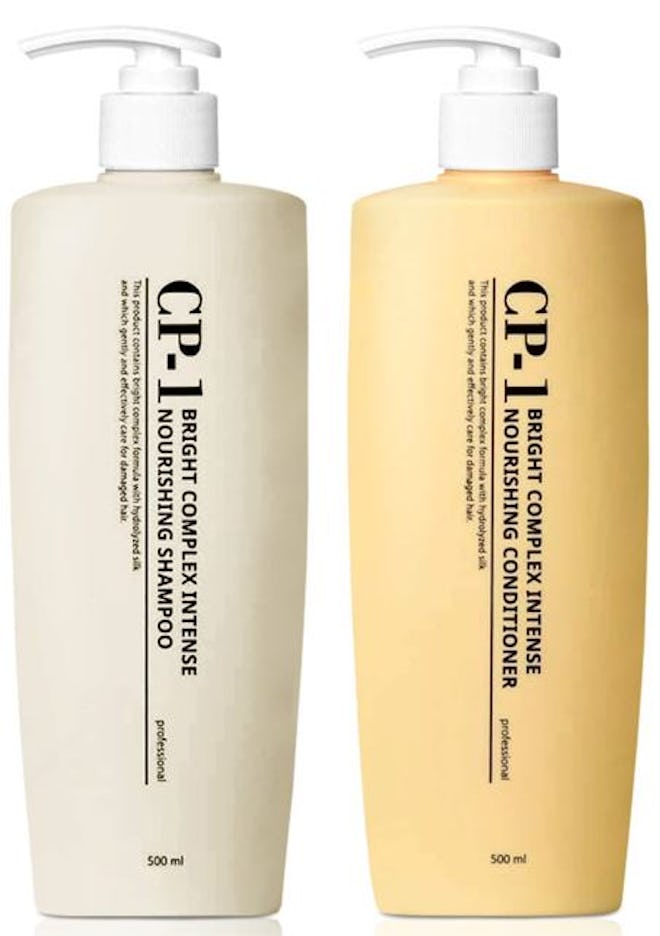 This Korean shampoo and conditioner set is designed to treat damaged hair.