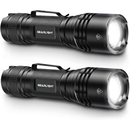 GearLight TAC LED Flashlight (2-Pack)