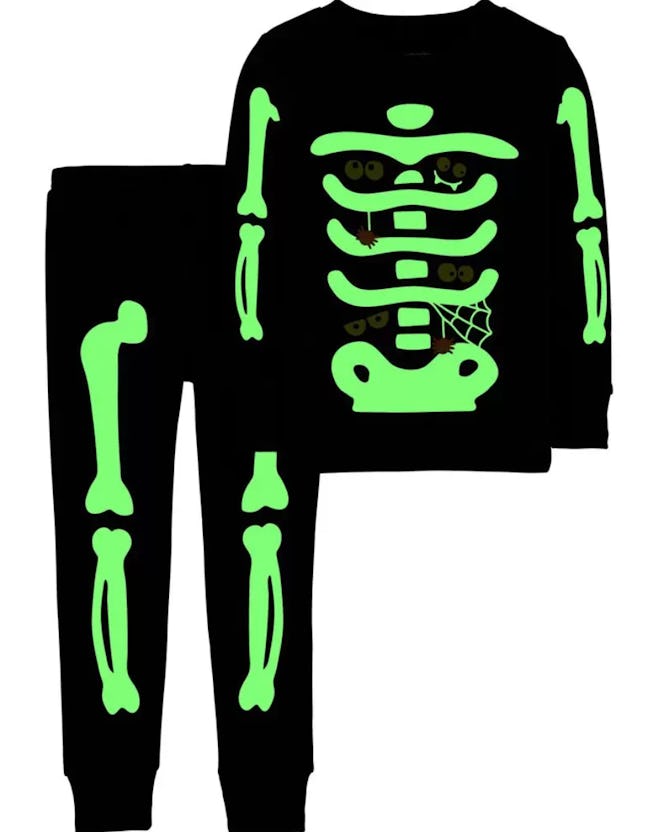 This glow-in-the dark skeleton set is part of the Carter's Labor Day sale.
