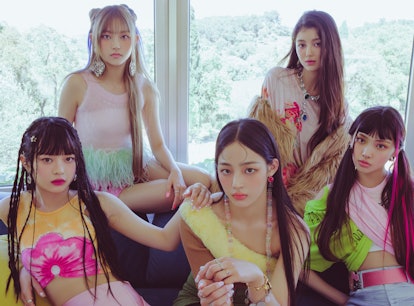 In an Aug. 25 YouTube video, K-pop group NewJeans shared their reaction to watching their "Attention...