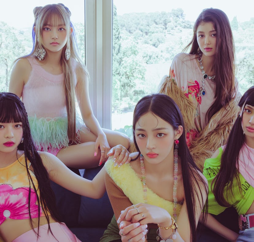 In an Aug. 25 YouTube video, K-pop group NewJeans shared their reaction to watching their "Attention...