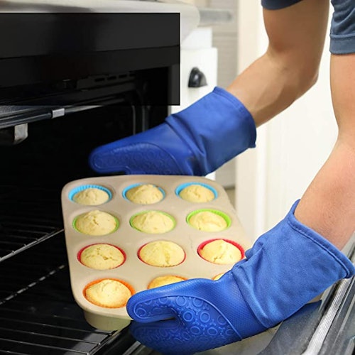 HOMWE Professional Silicone Oven Mitts