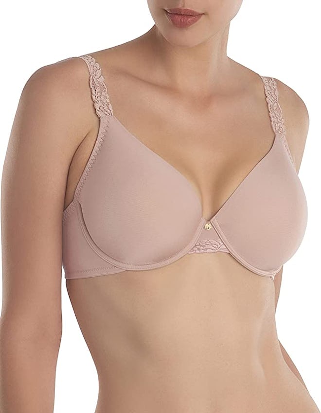 Natori Body Double Lace-Trim Full-Fit Bra