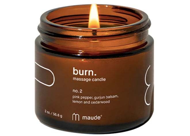 maude burn - jojoba oil massage candle
