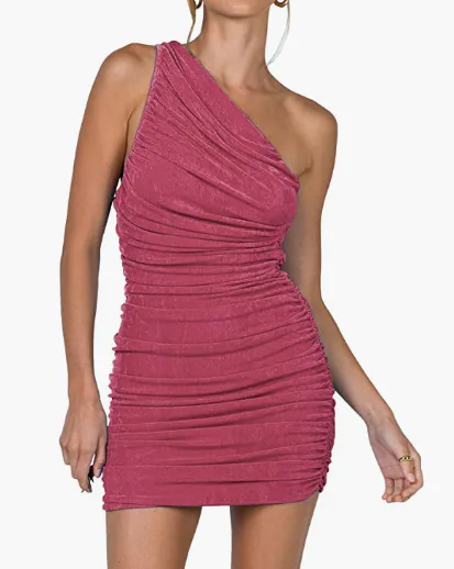 LYANER Bodycon Mini Short Dress 