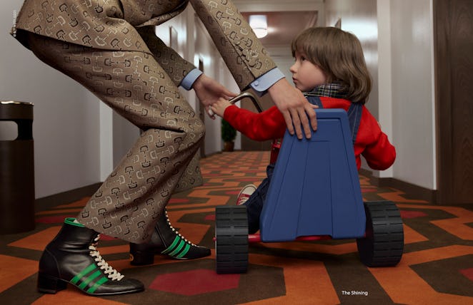 Gucci's campaign recreating famous Kubrick's film scenes