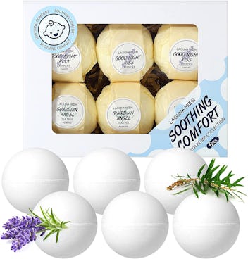 Lagunamoon Organic Bath Bombs (Set of 6)