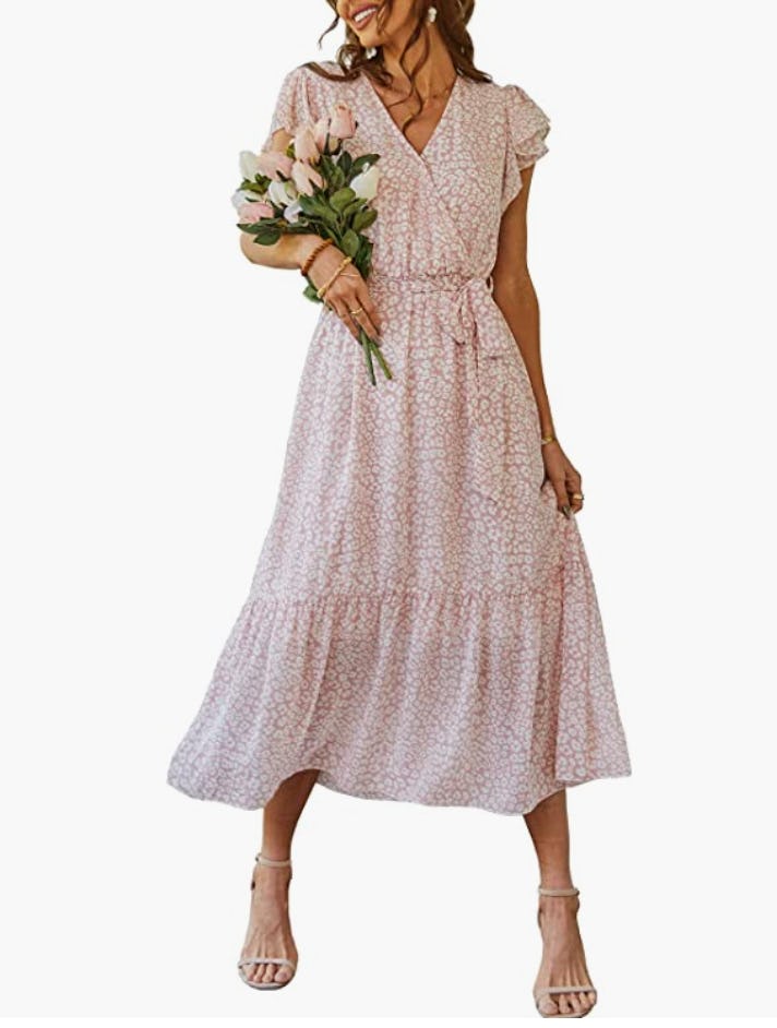 PRETTYGARDEN Summer Wrap Dress