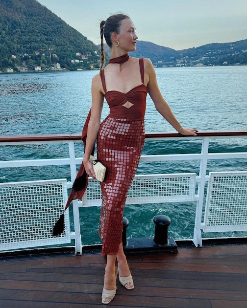 Karlie Kloss Masters Italian Dressing