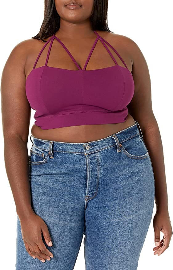 HDE Spaghetti Strap Cami Bralette