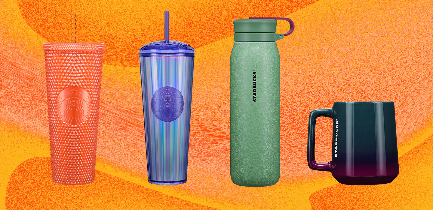 Starbucks' Fall 2022 Cups Include A New Bling Cup & Gem Tones