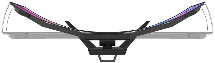 Corsair’s bendable gaming monitor can flex to be flat or curved