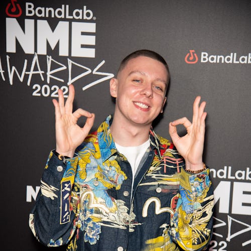 'Close To Home' rapper Aitch at the 2022 NME Awards