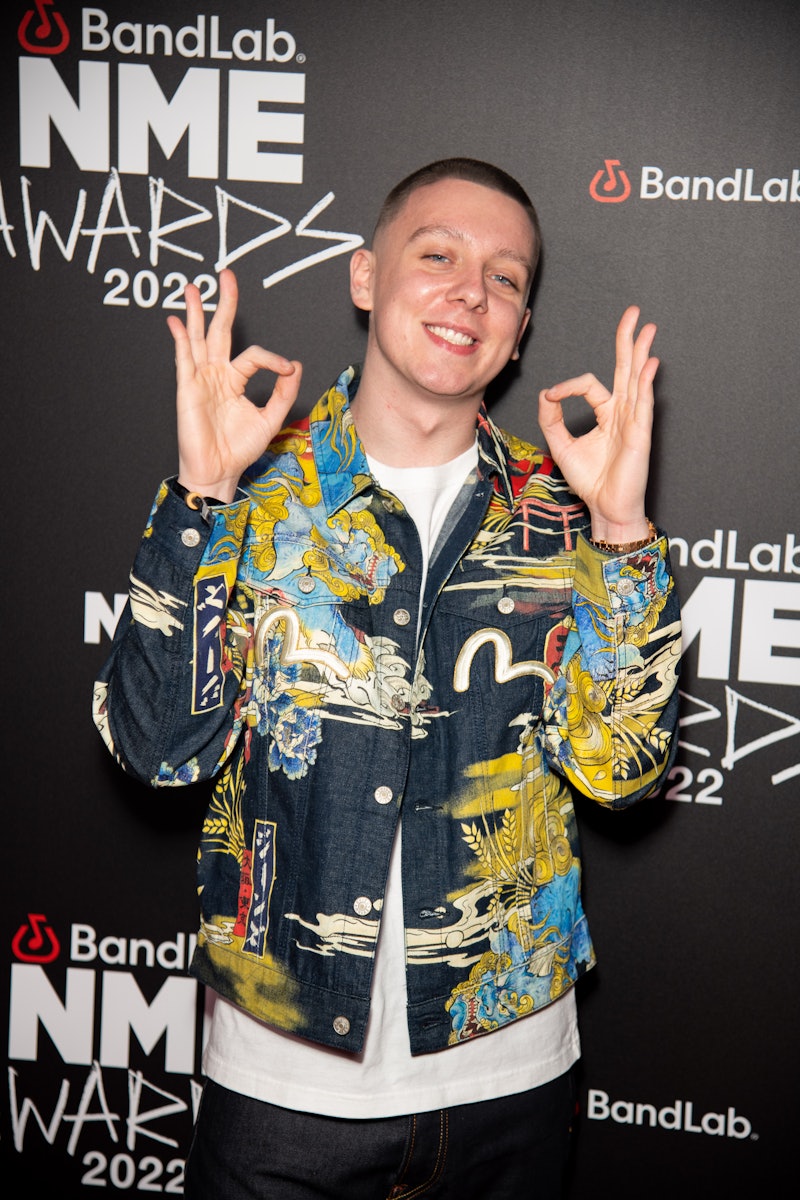 'Close To Home' rapper Aitch at the 2022 NME Awards