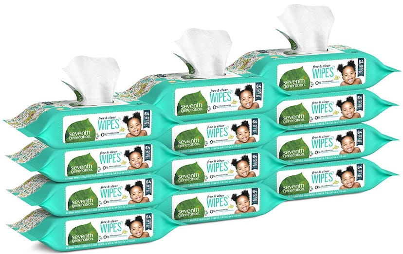 Seventh Generation Baby Wipes, 504 Count
