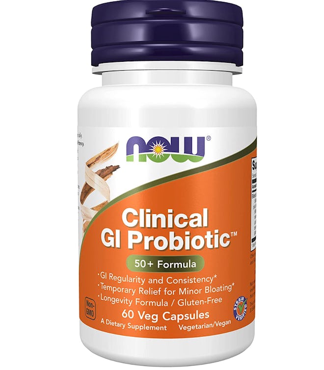 NOW Supplements Clinical GI Probiotic (60 Capsules)