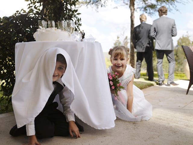 Some people feel strongly that kids should be allowed at weddings, while others feel like weddings s...
